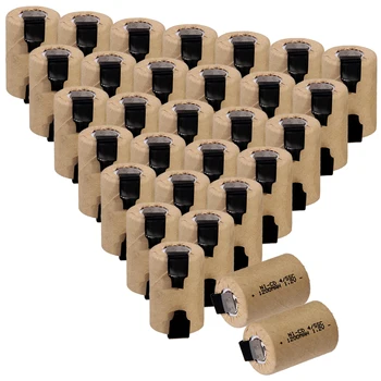 

real capacity 30 pcs 4/5 SC battery 1200mah 1.2V NICD 4/5 SUBC batteries for power tools for BOSCH for DEWALT for CASALS