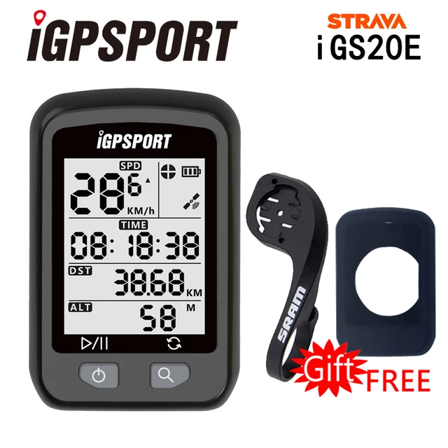 IGPSPORT-ordenador para bicicleta iGS20E, GPS, velocímetro, Compatible con STRAVA, Garmin, 130, 200, 520, 820, Bryton, 1030, 310, 330, iGS50E, iGS618 IGPSPORT-ordenador para bicicleta iGS20E, GPS, velocímetro, Compatible con STRAVA, Garmin, 130, 200, 520, 820, Bryton, 1030, 310, 330, iGS50E, iGS618