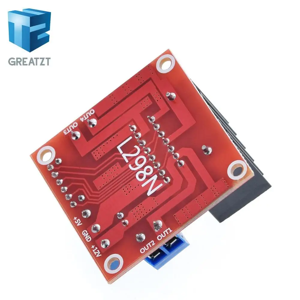 1PCS Special promotions 1pcs/lot L298N motor driver board module L298 for arduino stepper smart car robot|l298n driver|module l298nmodules cars |