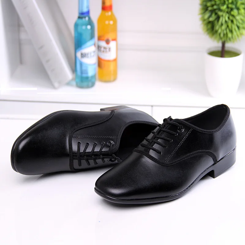 

New Men Soft Base Increases The Modern Jazz Dance Shoes Leather High Dancing Shoes Shoes Woman Dance Salsa Shoes