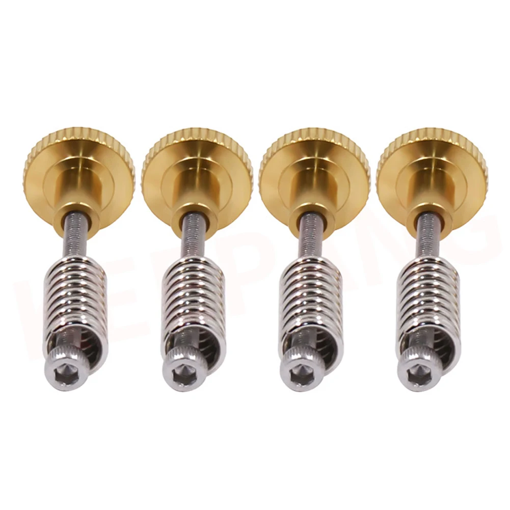 

4 Kits Durable Platform Eco Friendly Mini Portable Screw Knob Leveling Spring Component Set Safe Accessories Hot Bed 3D Printer