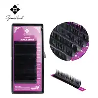 L curl 4 pcs/Lot All Thickness Faux Mink Material Individual False Eyelash Extension Russian volume lash extensions