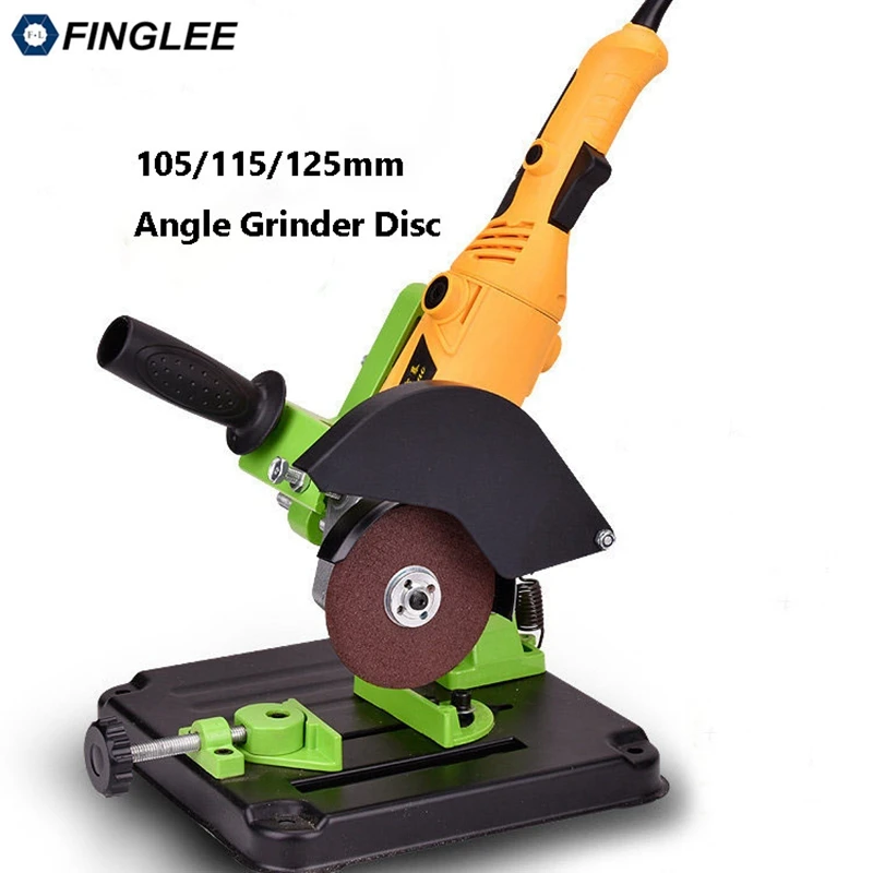 

FINGLEE Angle Grinder Holder Electric Woodworking Tool Wood Milling Stand Wood Cutting Machine Power Tools Accessories