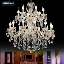 SHIXNIMAO LED Crystal Chandelier Home For Living Dining Room Lamp Indoor Modern Chandelier Lustre Crystal Light 110V-240V