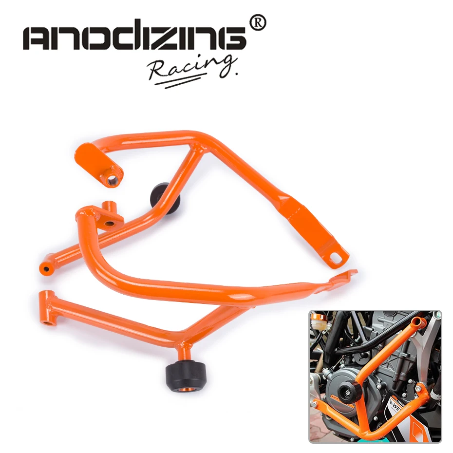 

For KTM DUKE 390 DUKE390 Motorcycle Accessories Engine Protetive Guard Crash Bar Protector 2013 2014 2015 2016