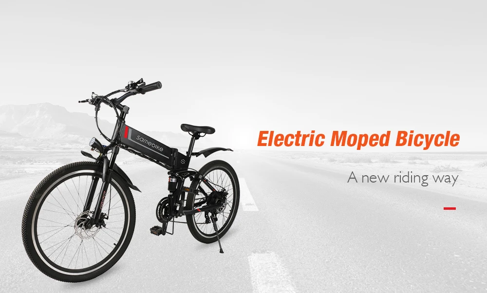 Perfect Samebike Cycling Electric Bike 21 Speed 10AH 48V 350W /  500w E Bike Electric MTB Bike Motor Foldable EBike Electric Bicycle 0