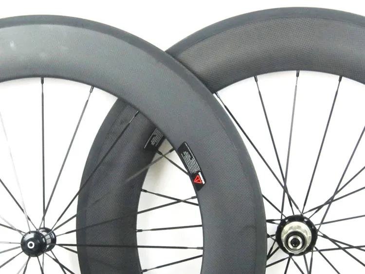 Sale Front 60mm Rear 88mm Carbon Road Bike Wheel Straight Pull Powerway R36 Hub Light Weight Carbon Wheelset Glossy Matte Finish 700C 2 Sale Front 60mm Rear 88mm Carbon Road Bike Wheel Straight Pull Powerway R36 Hub Light Weight Carbon Wheelset Glossy Matte Finish 700C 2