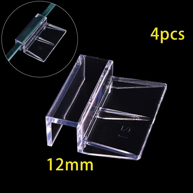4 шт стеклянная крышка опорные держатели для аквариума стеклянные акриловые клипсы