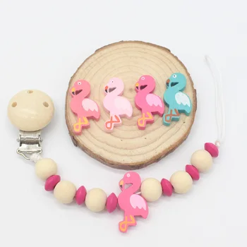 

Pacifier Clip Holder Soothie Teething Dummy Baby Products Girl Boy Funny Wooden Teether Shower Gift Attache Sucette