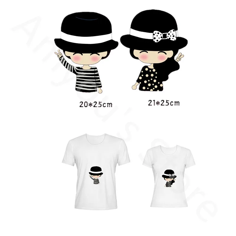Patches-For-Lovers-Couple-Clothes-DIY-Sticker-Iron-On-Patches-For-Clothing-Decorating-Washable-Thermal-Transfer