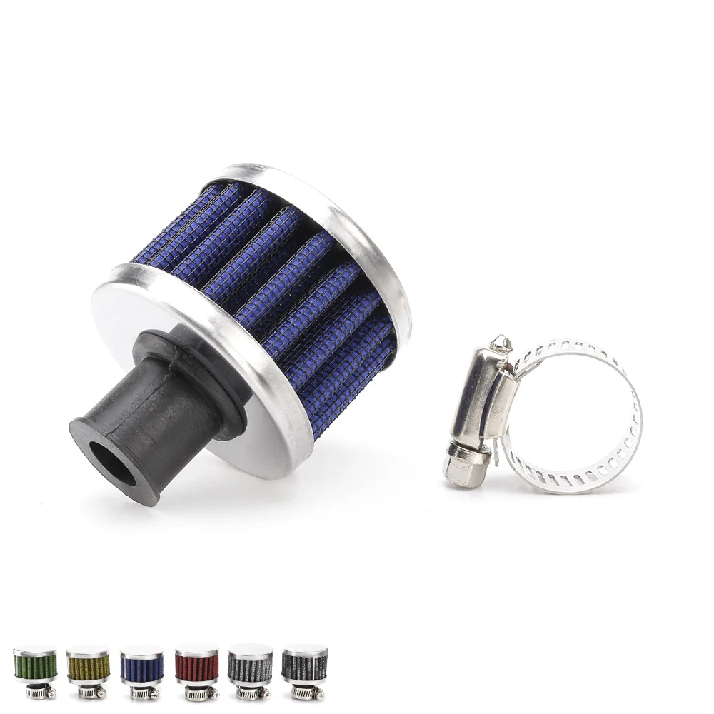 CNSPEED Universal Air Filter Intake 12mm Auto Car Cold Mini Air Filter