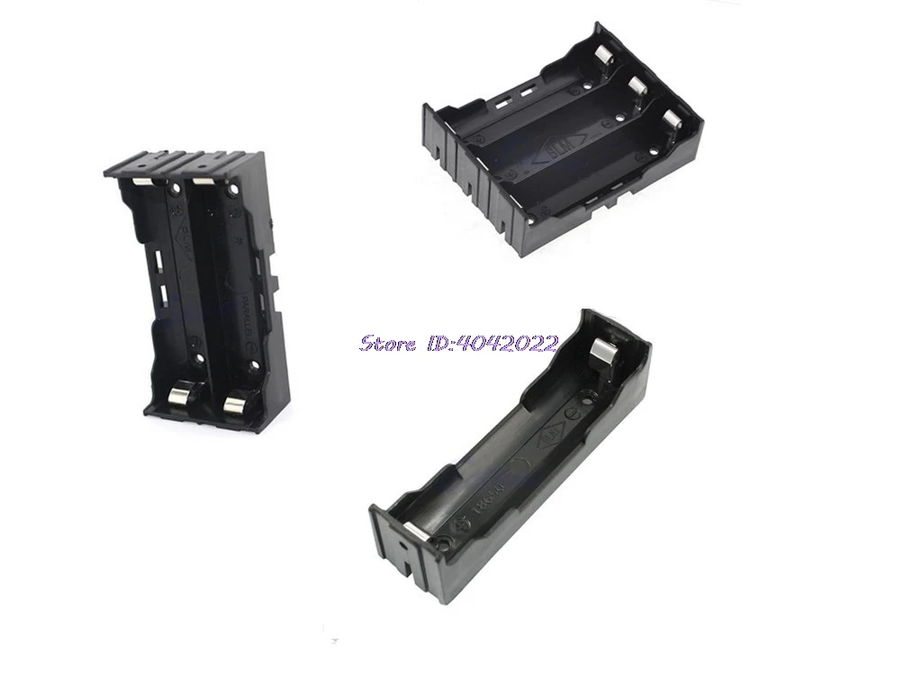 

Plastic Battery Case Holder Storage Box For 18650 Rechargeable Battery 3.7V DIY