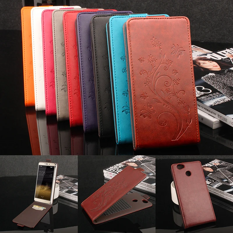 

For Blackview BV6000S Case Cover Leather Printed Flower Luxury Flip Wallet Phone Case for Blackview BV6000S BV6000 E7 R7
