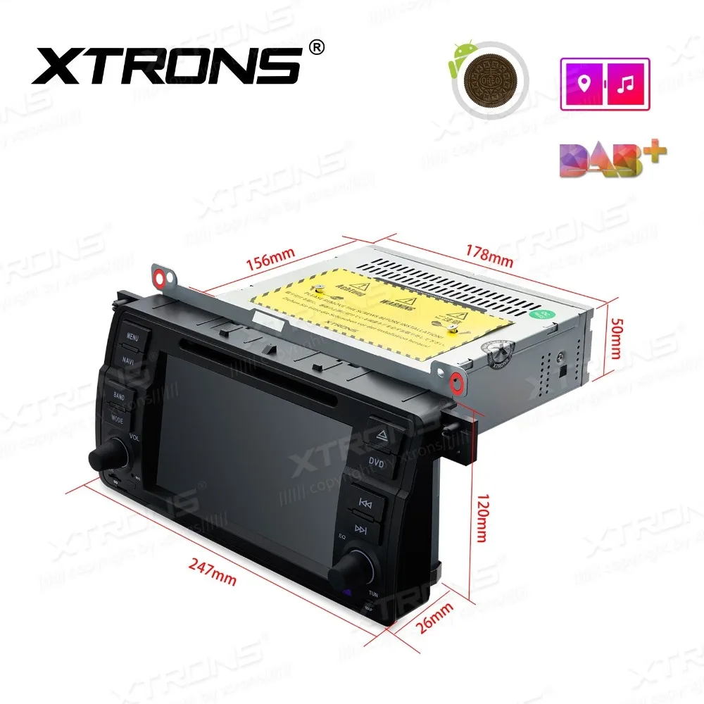 Clearance 7" Android 8.1 Oreo OS Car DVD Multimedia GPS Radio for Rover 75 1999-2005 with 2GB RAM 16GB ROM & Multi-Window View Support 4