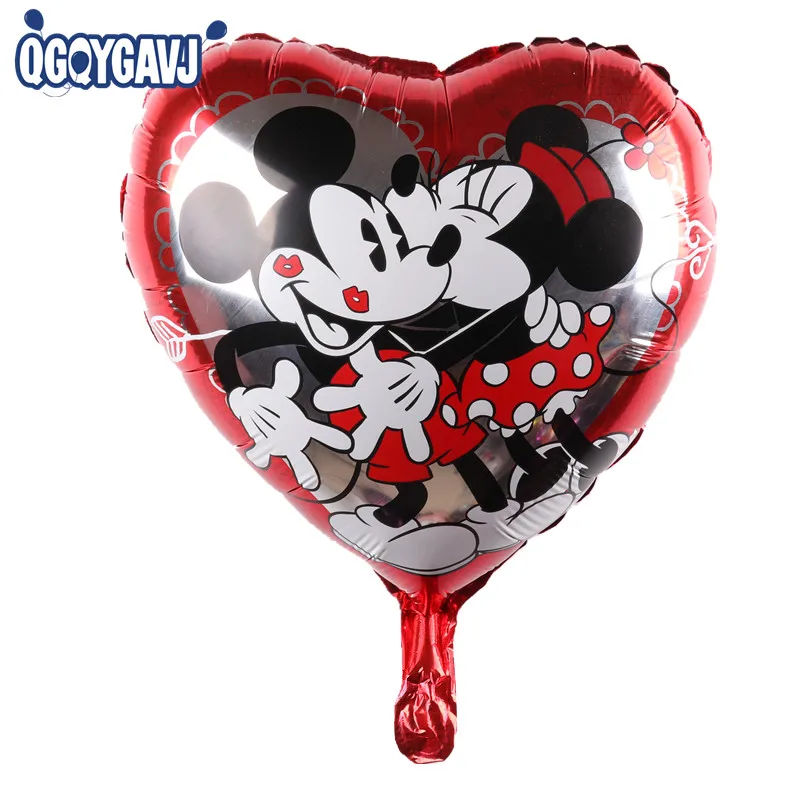 QGQYGAVJ Free Shipping Minnie and Mickey Balloon Baby Shower Foil Party/Birthday/Wedding Decorations. | Дом и сад