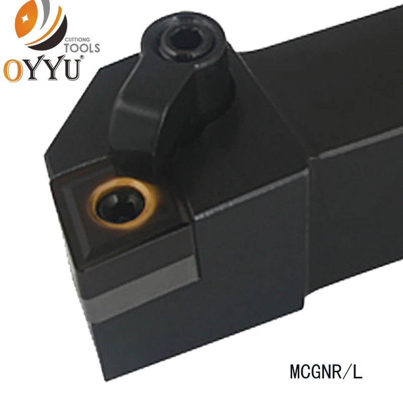 

OYYU MCGNR2020K12 External Turning Tool Holder Durable 20*20 MCGNR1616H12 MCGNR2525M12 MCGNR Lathe Tool Holder Lathe Tools