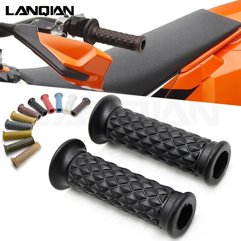 Винтажные аксессуары для мотоциклов резиновая ручка Dirt Pit Bike Grips 7/8 &quot22 мм