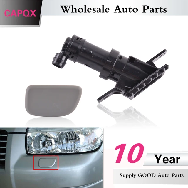 Capqx For Subaru Forester 2005 2006 2007 Front Head Lamp Headlight Capqx For Subaru Forester 2005 2006 2007 Front Head Lamp Headlight Washer Nozzle Actuator Cover Cap Spray Jet Housing