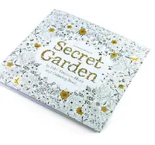 24 Pages Drawing Book Secret Garden English Edition Coloring Book For Childs Adult Relieve Stress Kill Time Painting