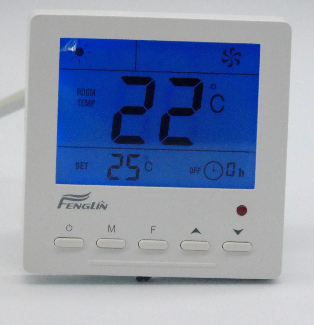 Цифровой контроллер температуры термостата MODBUS RS485 с блоком вентиляторной