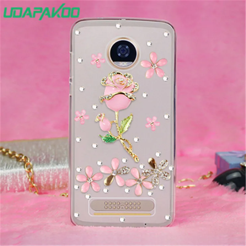 Модный чехол сверкающий с блестками для Motorola MOTO P30 Play/note G4 G5 G6 G7 Z Play Z2 Back Cover