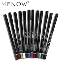 MENOW Brand 12 Colors set Eye Make Up Eyeliner Pencil Waterproof Lip Stick Beauty Pen Eye