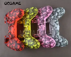 OCGAME 40 шт./лот Высокое качество череп Силиконовое противоскользящее покрытие Защитный чехол Крышка для playstation 4 PS4 PRO контроллер