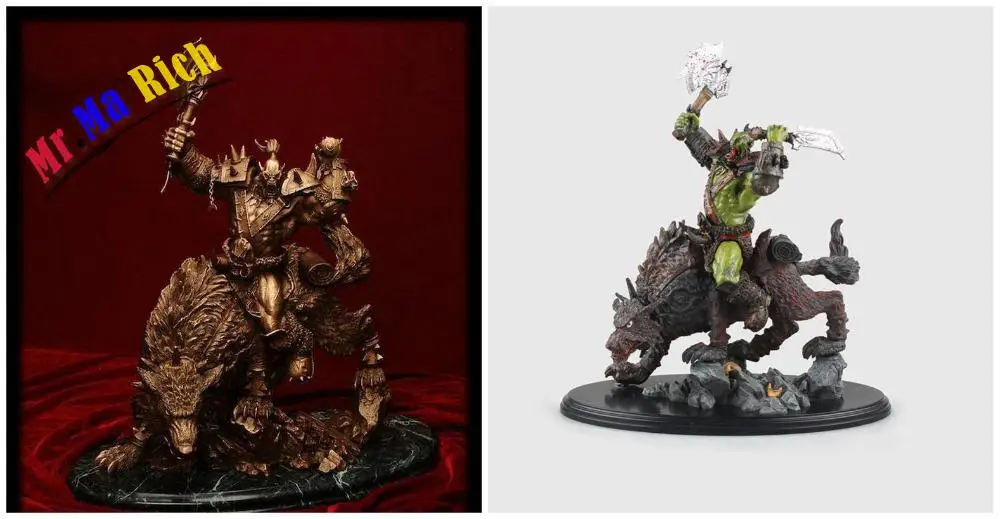 

Heroes Of The Storm Cosplay Wolf Rider 26cm/10.2'' Boxed Garage Kits Action Figures Model Toys