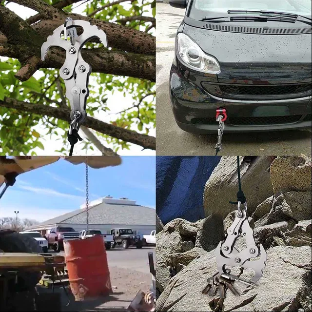 Grapping Hook Gravitative Rock Climbing Equipment Climb Rope Survival