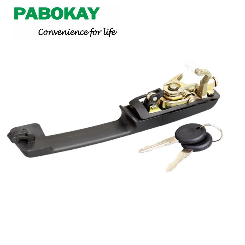 Новая дверная ручка переднего водителя левая черная для VW LH Hand Sedan Passat 357837205B |