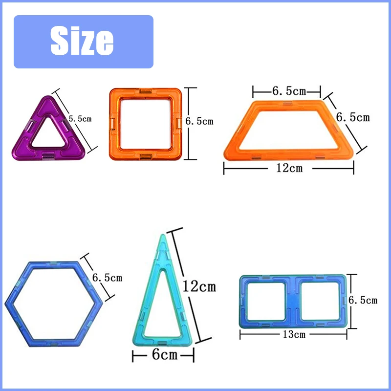 34 шт. Большой размер Дизайнерские магнитные строительные блоки игрушки Созвездие сборка стерео квадратная форма строительные блоки подарок на день рождения