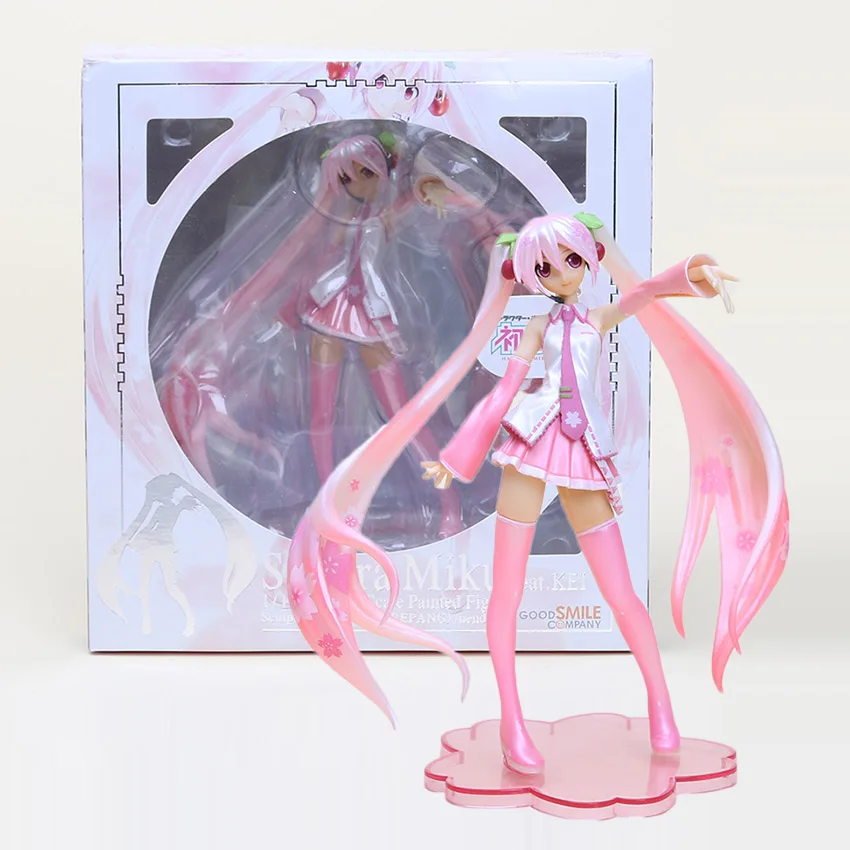 Taito Hatsune Miku Sakura Miku 2019 Illustration Ver Figure New In Box US Seller