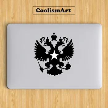 

Glowing Two-head Eagle Laptop Sticker for Apple Macbook Pro Air Retina 11 12 13 15 inch Vinyl Mi Book Skin Mac Notebook Decal