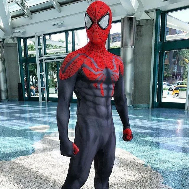 Косплей на человека паука. Superior Spider man костюм. Супериор человек паук костюм. Superior Spider man Costume. Костюм человека паука косплей.