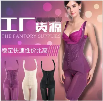 

Slimming Underwear bodysuit Women Lingerie Waist Trainer Body Shaper Corrective Underwear Magnet Shapewear Loss Weight corset