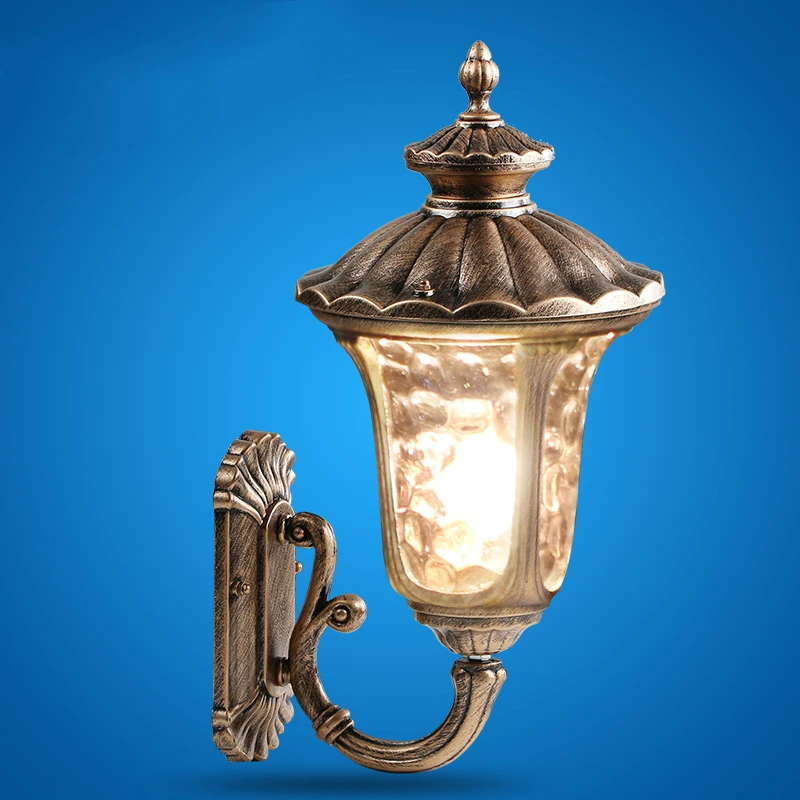 MLZAOSN классический садовый светильник настенный водонепроницаемый Stright уличный s