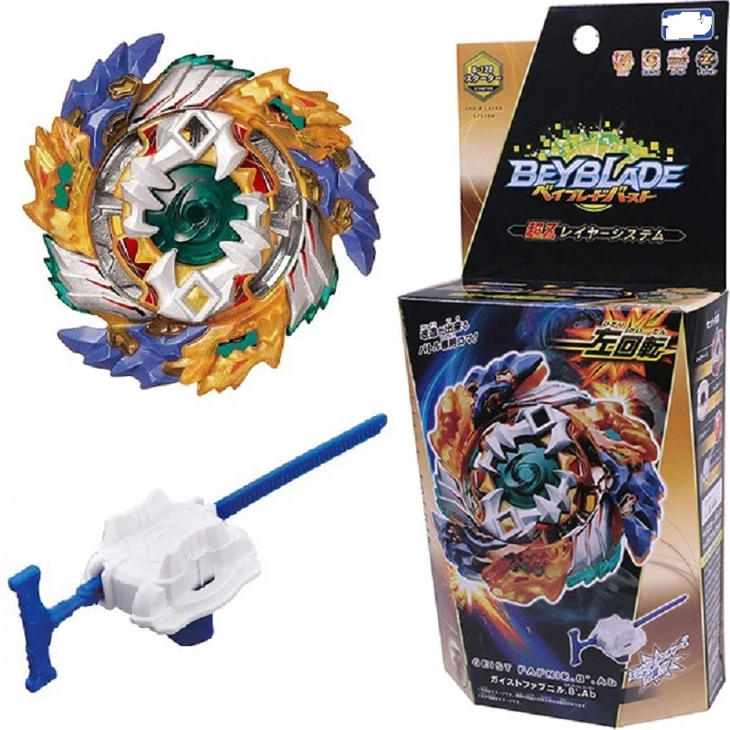 Drôle joie Original Beyblade rafale B-122 métal fusion bayblade rafale avec lanceur enfants fafnir bey lame lames enfants jouets