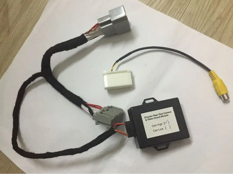 Переходник для камеры заднего вида Chrysler/Dodge/JEEP|interface video|video interfaceadapter dvd |