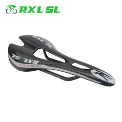 RXL SL MTB углерода седло Черная Дорога Велосипедный Спорт переднего сиденья Коврики 3 К Глянцевая Велоспорт горный велосипед сиденье Utral- свет