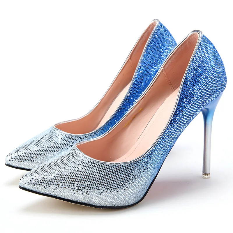 New Brand Fashion font b Women b font Pumps Red Bottom Thin High Heel Pumps Shoes