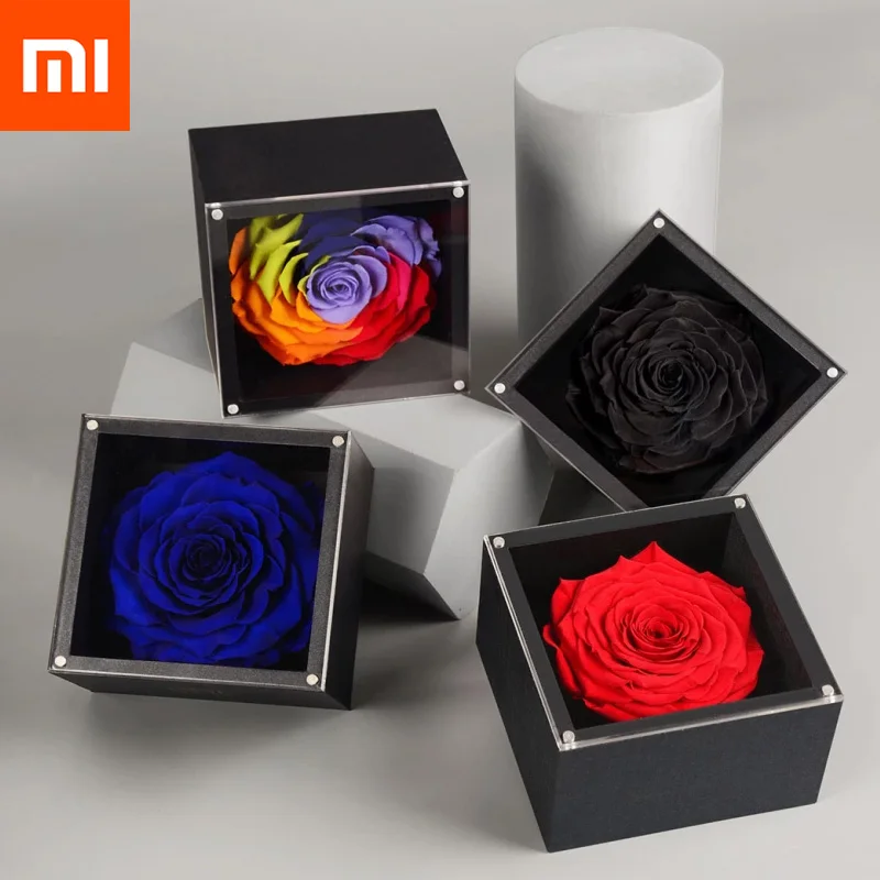 Подарочная коробка Xiaomi Mijia The One Love Life Eternal Rose представляет романтику с сюрпризом для влюбленных на Рождество love the one all Life