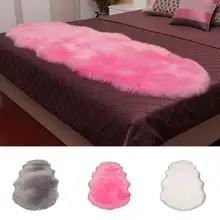 1 шт. Ультра мягкий шелковистый небольшой ворсистый ковер гостиная спальня, детская комната пол коврик меховые коврики домашний текстиль