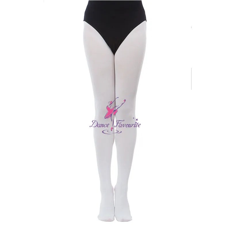 High Quality White Ballet Dance Tights For Adult Women Nylon Spandex