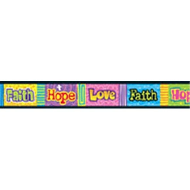 TREND ENTERPRISES INC. T-85705 BOLDER BORDERS FAITH HOPE LOVE
