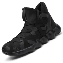 New Men Running Shoes Sports Athletic Mid Cut Sports Shoes Man Breathable Spring Autumn Jogging air 350 Black Male Sneakers  