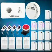 Приложение управления аварийная система 315/433mh, код 2262 GSM сигнализация с 3 проводной и 70 беспроводных зон обороны Защита от взлома Системы