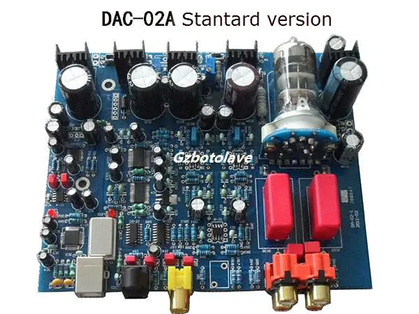 Xiangsheng DAC-02 USB SPDIF DIR9001 AD1955 ЦАП коаксиальный Оптический цифровой преобразователь трубка выход XSDAC02A