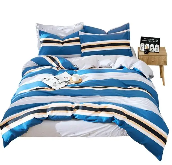 

Home Textile Combed Cotton Four-piece Set 40 High-density Sheets Models Sleek Minimalist Style