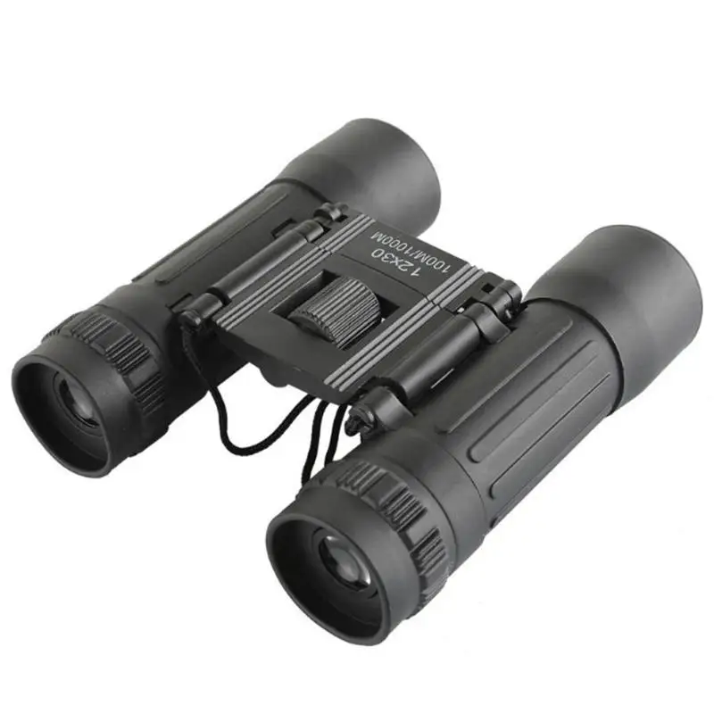 جديد 12X30 زووم بصري الحقل نظارات التلسكوبات رؤية واضحة أداة خارجية الأحمر فيلم الصيد HD مناظير قابل للتعديل البؤري
