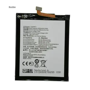 

Ronlibw 2400mAh replacement battery For Alcatel A3 OT-5046/Shine Lite OT-5080 5080X OT-5046D OT-5046Y 5046D 5046Y TLP024C1